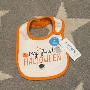 Carters Halloween Bib